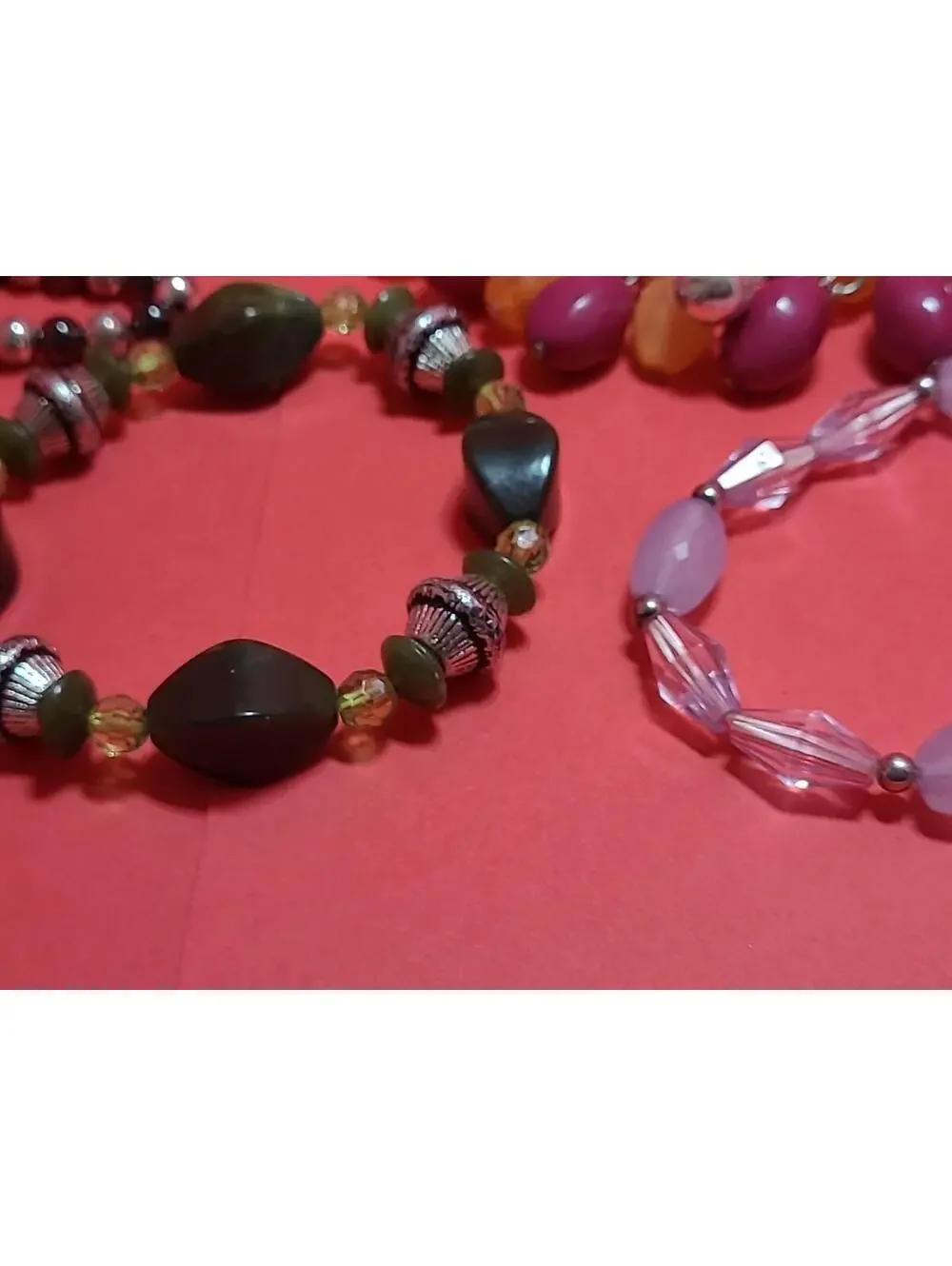 20 Vintage-Now Stretchable Beaded Bracelets
